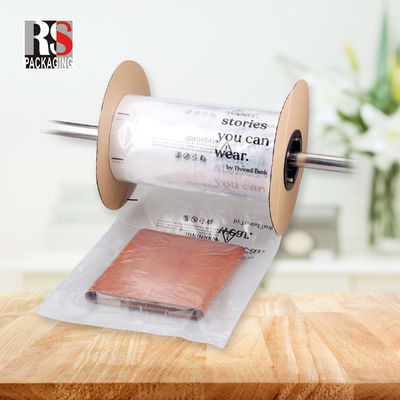 LDPE delikli önceden açılmış plastik poşetler Poly AutoBag On A Roll Gravure Baskı