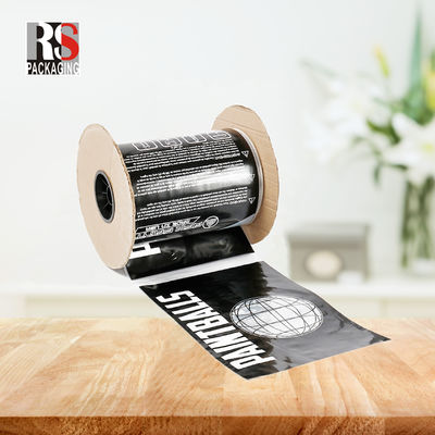 LDPE Plastik Perforated Fanfolded Ön Açık Çantalar Otomatik Çanta Bir Rulo Renkli Baskı