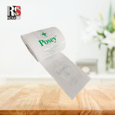 Otomatik Satır Plastik Perforasyonlu Paket Çantaları 5 inç X 7 inç Özel Basılmış