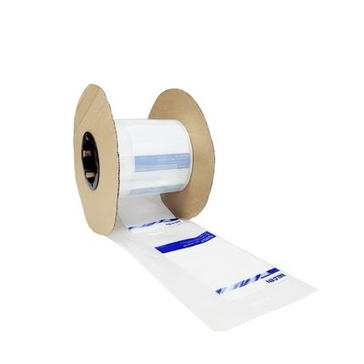 LDPE Perforasyon Otomatik Çanta Otomatik Çanta için Bir Ruloda Ön Açık Poli Çantalar