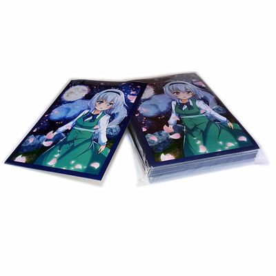 OPP Plastik Poly Kart Kolları Hologram Logo Yugioh Kartları Koruyucu Kollar