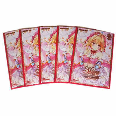 Masaüstü Plastik Anime Oyun Kart Koruyucu Kolları Özel Boyut ve Basılı Logo
