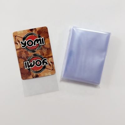 Yumuşak, açık kart koruyucu kolları Oyun Spor Ticaret kartı depolama için