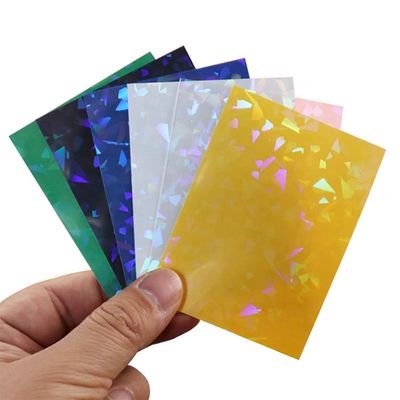 Yumuşak, açık kart koruyucu kolları Oyun Spor Ticaret kartı depolama için