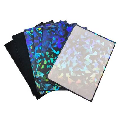 Top Açık PP Ticaret Oyun Kart Kolları Holografik Toploader Kolları Özel Sanat Çaplı