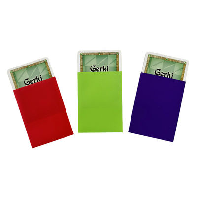 Yumuşak Çift Lazer Suya Karşı Toploader 100PCS Özel Sanat Baskılı Spor Kartı Kolları için