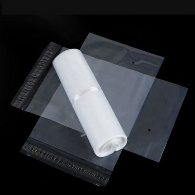 Kıyafetler için dayanıklı plastik poli çanta kendi kendine yapışkan mühürlü çanta LDPE malzeme yapısı