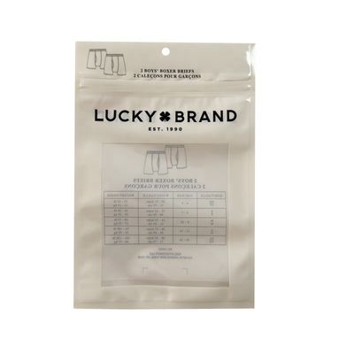 PET / VMPET / CPP fermuarlı baskılı Poly Bag Bikini / İpek Çorap / Çorap Paketleri için