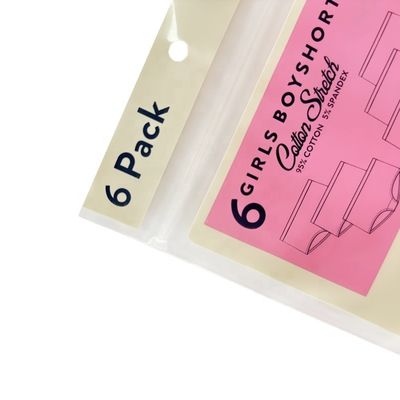 PET / VMPET / CPP fermuarlı baskılı Poly Bag Bikini / İpek Çorap / Çorap Paketleri için