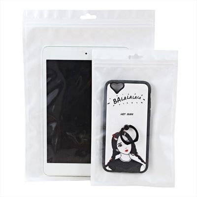 Özel kalınlık OEM su geçirmez cep telefonu kılıfı için plastik ziplock asılı çanta