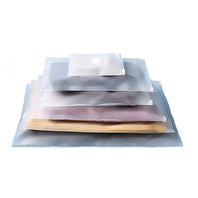 CPE / PE / PPE Baskılı Poly Bag Nem Dayanıklı Mylar Dondurulmuş Zip Lock Bags For Clothing