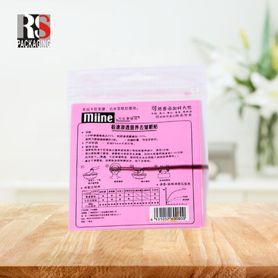 OPP Poly Kendine yapışkan Açık Plastik Poly Poşetler Kozmetik için Çizim Baskı