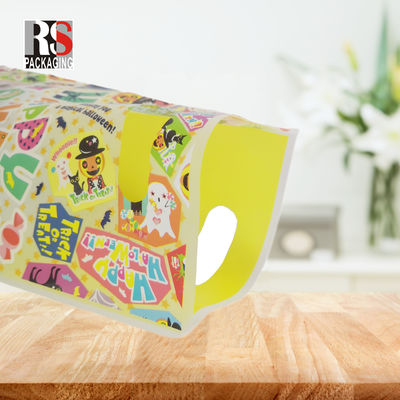 Plastik Yakalama Alışveriş Çantası Geri Dönüştürülebilir Butik Özellikleri İçin Gravure Baskı