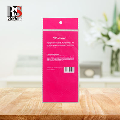 Gıda Atıştırmalıkları Paketleme Kalkın Cüzdan Tek kullanımlık OPP Poly Plastik Başlık Çantaları