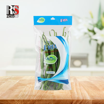 Açık Mikro Perforasyonlu Torba Taze Sebze Plastik Paketleme Torbaları Özel