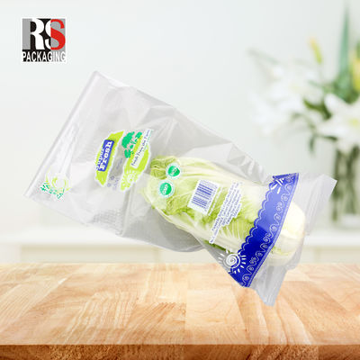 Açık Mikro Perforasyonlu Torba Taze Sebze Plastik Paketleme Torbaları Özel