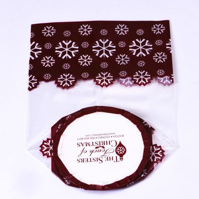 Özel Logo Ekmek Tatlısı İçin Poli Şeffaf Plastik Paketleme Torbası