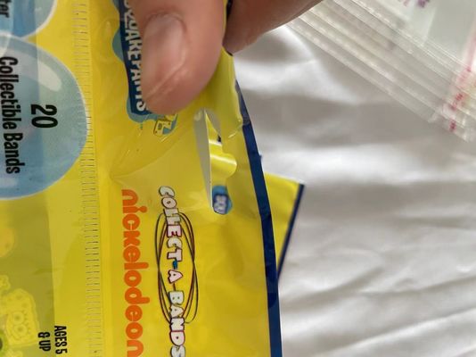 Kendi kendine yapıştırıcı mühür Bopp Poly Bag Mücevher küpeleri için Paketleme Özel basılı