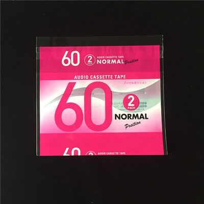 Özel Cellophane Opp Başlık Çantası Poly Paket Opp Kendine Yapışkan Açık Plastik Çantası