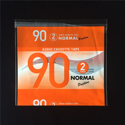 Özel Cellophane Opp Başlık Çantası Poly Paket Opp Kendine Yapışkan Açık Plastik Çantası