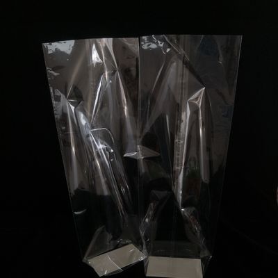 Poly Opp Cross Block Square Bottom Plastik Torbalar Yeniden Kapanabilir Gıda Paketleme Torbaları