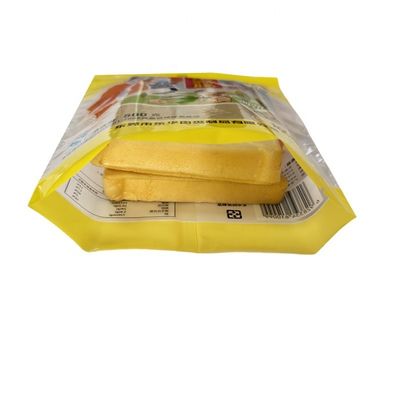 Çizim baskı CPP Taze sebzeler için açık plastik ambalaj torbası özelleştirilmiş