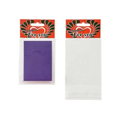 Bopp Clear Self Sealing Cellophane Bags Hediye Kartı ve Oyuncak Dolabı için Özel