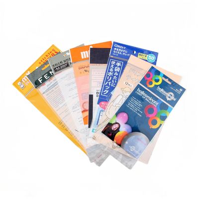 Bopp Clear Self Sealing Cellophane Bags Hediye Kartı ve Oyuncak Dolabı için Özel