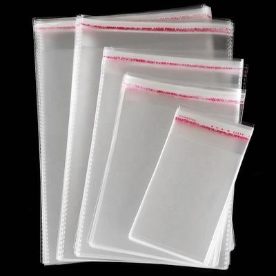 Kendine yapışkan bantlı rahat OPP Poly Bag Şeffaf Opp Plastik Torba
