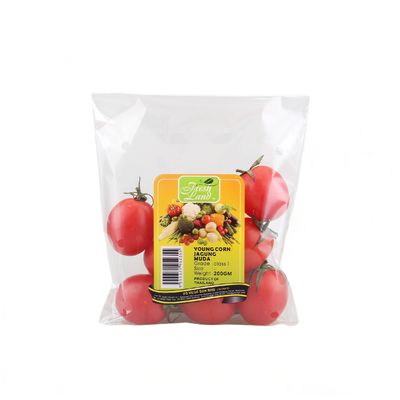 OPP Laminated Poly Bag Mikro Perforated Anti Fogging Plastik Torbalar Özel Basılmış