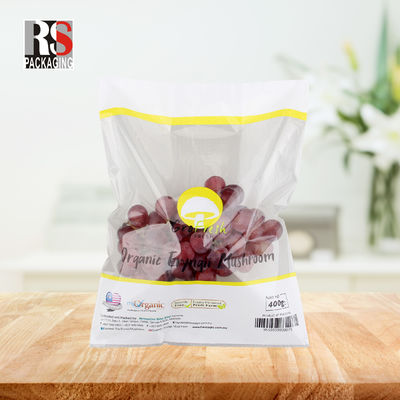 OPP Laminated Poly Bag Mikro Perforated Anti Fogging Plastik Torbalar Özel Basılmış