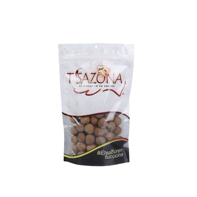 Özel Çikolatalı Mylar Paket Çantaları Katlanabilir Yeniden Kapanabilir Kalk Zip Kilitli Cüzdan