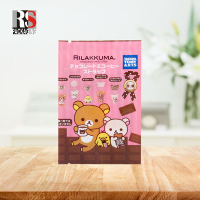 Yeniden kapanabilir Laminated Poly Bag Kokusuz 3 Yanlı Dükkan Paketi