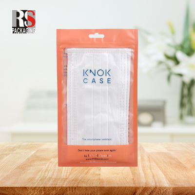 Yeniden kapanabilir Laminated Poly Bag Kokusuz 3 Yanlı Dükkan Paketi