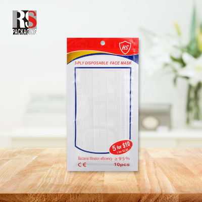 Yeniden kapanabilir Laminated Poly Bag Kokusuz 3 Yanlı Dükkan Paketi