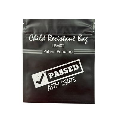 Çocuklara karşı dayanıklı Mylar Stand Up Zipper Bag Press Seal Zip Lock Stand Up Bag