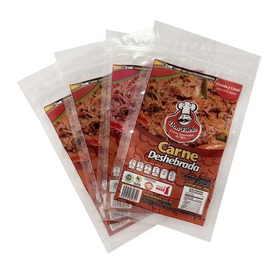 Tekrar kullanılabilir Mylar Zip Lock Dondurulmuş Çantalar Düz Dondurucu Çanta Özel Logo Baskı