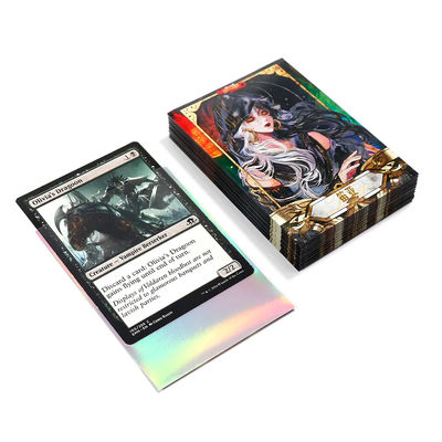 PP su geçirmez kart kapakları / kart kağıtları özel desen