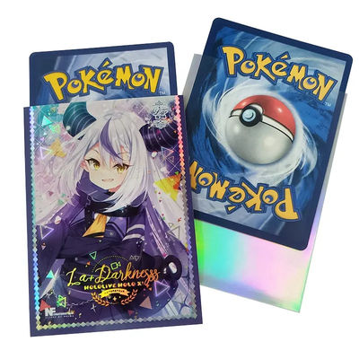 Özel Holografik Sanat Baskı MTG Standart Boyut Tatlı Anime Kız Baskı Ticaret Kartı Kolları