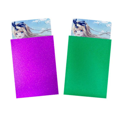 Özel Plastik 100pcs 67*92Mm Toz geçirmez Açık Fotoğraf Kartı Sanat Holografik Ticaret Kartı Koltukları