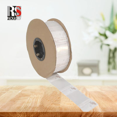 Standart LDPE Plastik Poly Çantaları Bir Ruloda Ön Açık Otomatik Çantalar Otomatik Çanta için