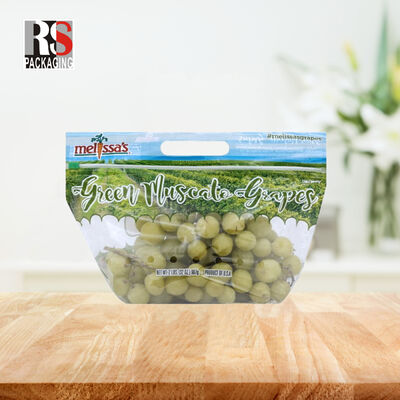 Fermuarlı Kilit Seçenekli Taze Sebze ve Mango Meyve Paketleme Poşetleri