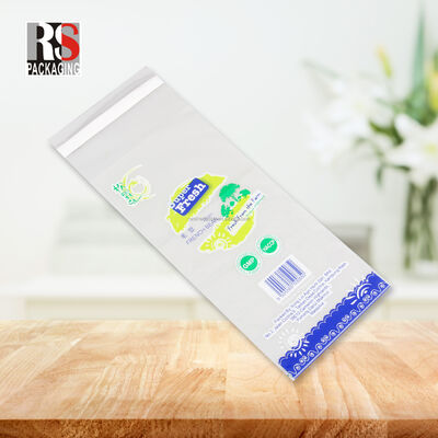 Özel Mikro Delikli OPP Isıyla Yapıştırılan Gravür Baskı Taze Yeşil Sebze Sandviç Ambalaj Poşeti