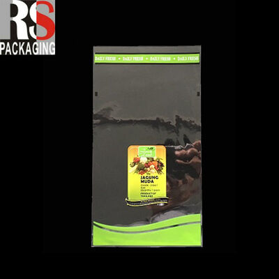 Gıda sınıfı, sis önleyici tazelik koruması için delikli mikro delikli OPP torbası, meyve ve sebze için taze paketleme torbası