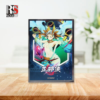 Kalkan 66mmx91mm Holografik Anime Oyunu Yugioh Ticaret Tgc Siyah Sınır Kart Kolları
