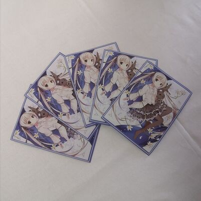 Özel Baskılı Anime Kart Koruyucu Kılıflar Kart Oyunu Aksesuarı Özel Sanat Kart Kılıfı