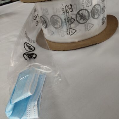Özel Boyutlu, Önceden Açılmış, Isı Mühürlenebilir, Otomatik Paketleme Makinesi İçin Plastik Torbalar