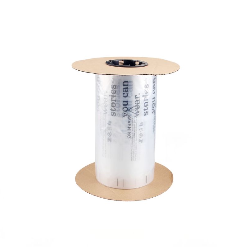 LDPE Plastik Ön Açık Otomatik Poly Bag Sıfırlama Talimi Otomatik Paketleme için Sıcaklık Sıfırı