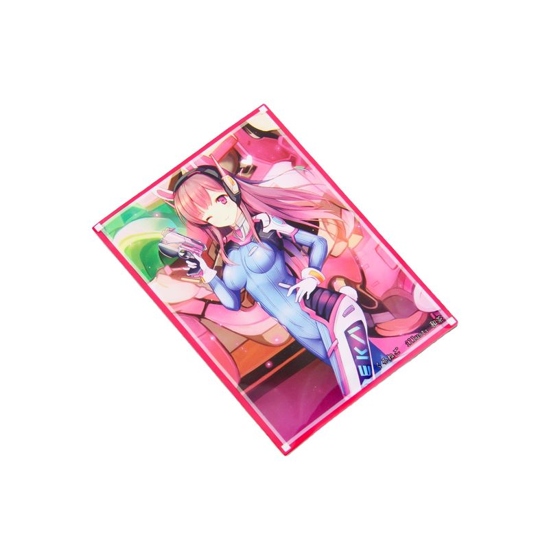 66x91 Ticaret Spor Kartı Kolları Renkli Hediye PP TCG Sert Kart Koruyucuları