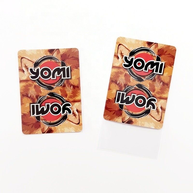 Yumuşak, açık kart koruyucu kolları Oyun Spor Ticaret kartı depolama için
